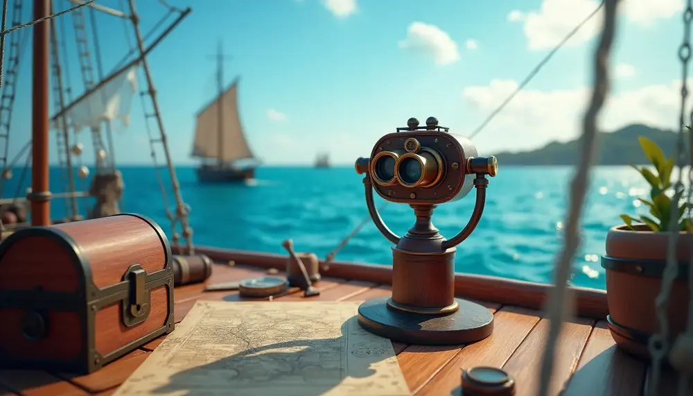 Abenteuer auf hoher See: Welches Fernglas für Piraten?
